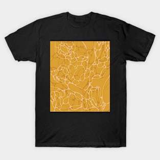 pattern water pool beach sea yellow T-Shirt